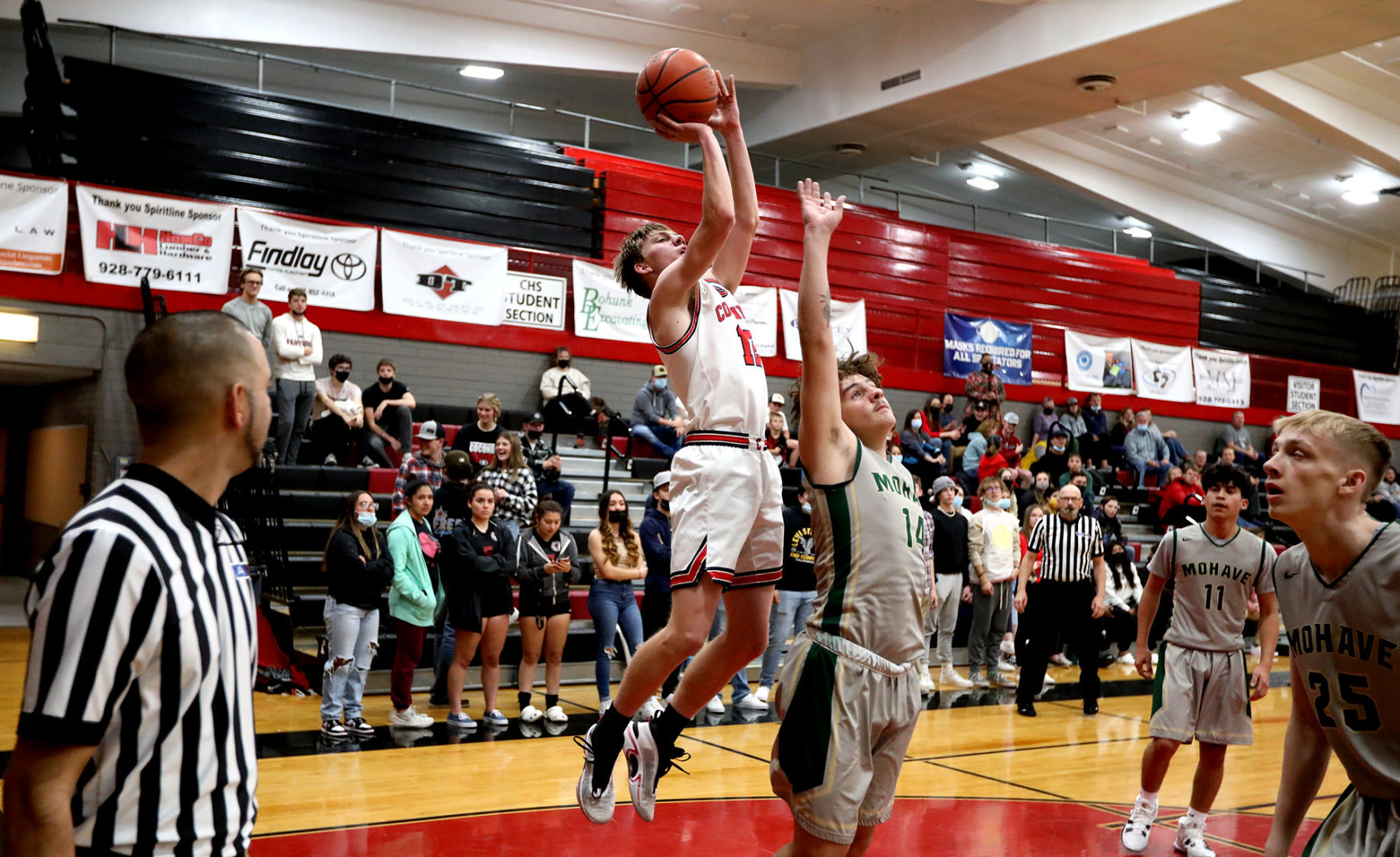Coconino Boys Hoops Versus Mohave